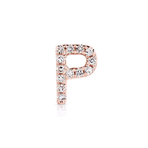 Letter P Charm 