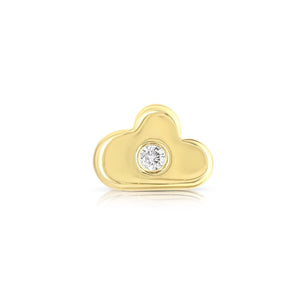 Yellow Gold Head In The Clouds Charm